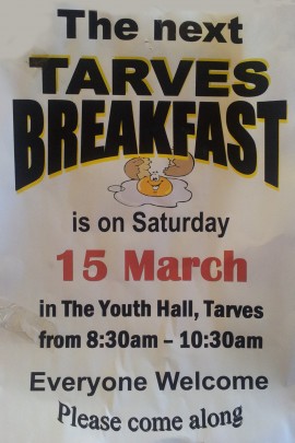 2014-03-March 11 - Tarves Breakfast