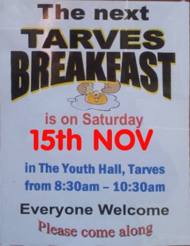 Tarves Breakfast-Nov2014